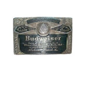 Vintage Budweiser Belt Buckle